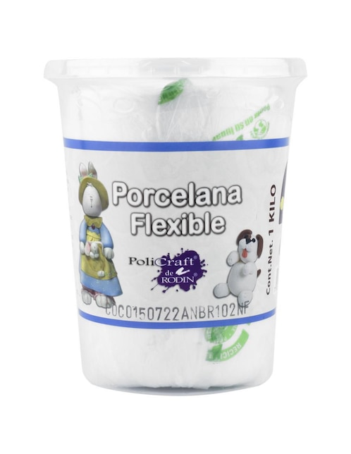 Set pasta francesa 1 kg porcelana flex Rodin