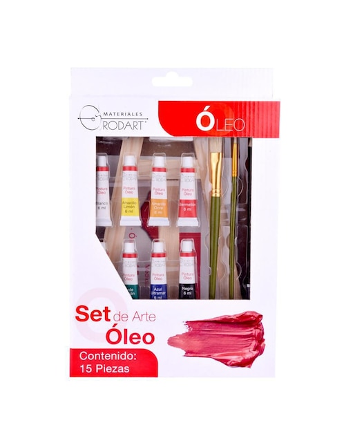 RODART Set pinturas óleo Rodart Profesional 15 piezas
