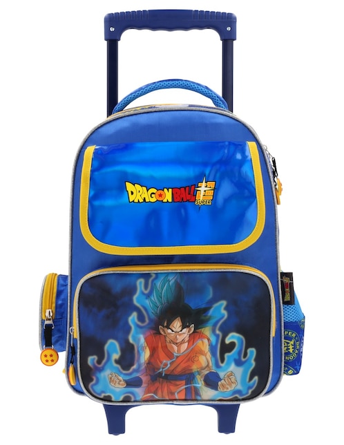 Mochila con ruedas escolar Dragon Ball Super DBS132 para niño
