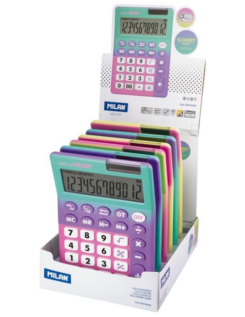 Set de calculadora de escritorio Milan 29942
