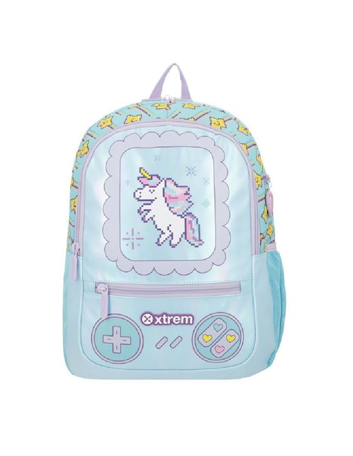 Mochila escolar unicornio Xtrem Logan 5xt unisex