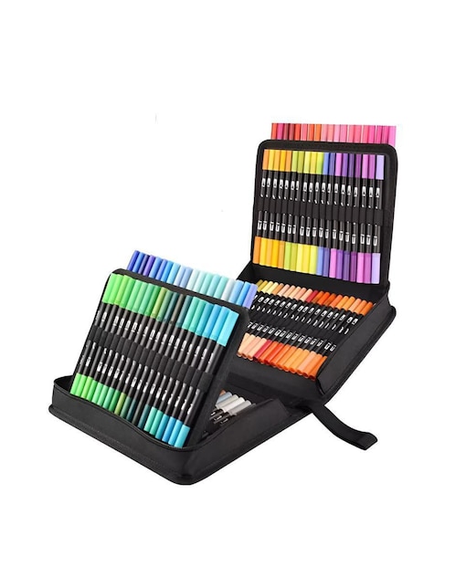 Set de plumones Xtellar 144 piezas