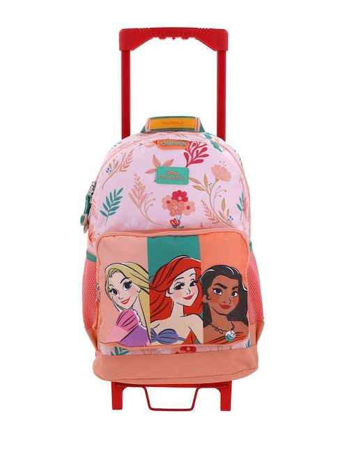 Mochila escolar Princesas Chenson para niña