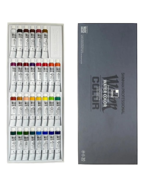 SHIN HAN Set de pinturas Shin Han Professional 30 piezas