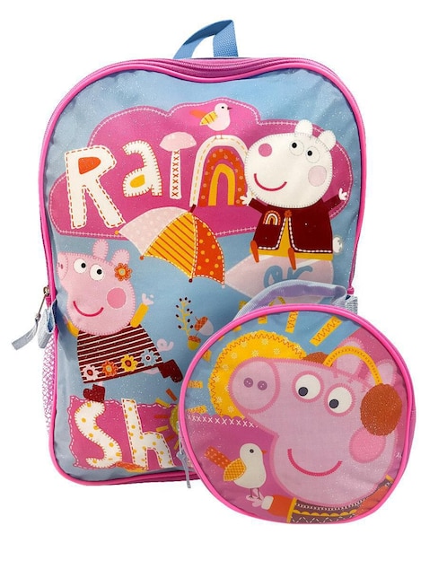 PEPPA PIG Set mochila escolar Peppa Pig Peppa Pig para niña