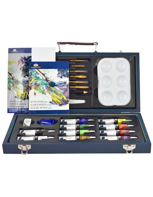 ROYAL & LANGNICKEL Set de pinturas acrílicas Royal & Langnickel Essentials 25 piezas