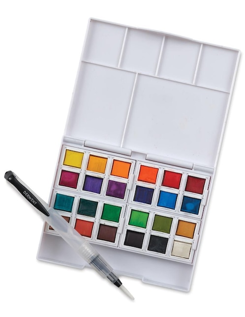 Acuarela Derwent Watercolour Paint Pen Set 24 piezas