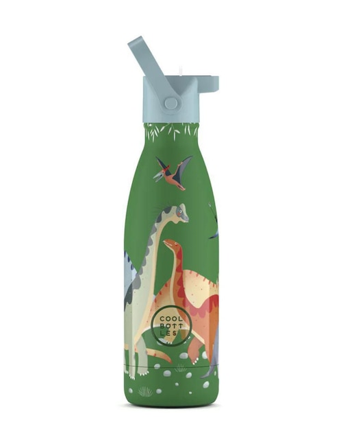Termo Cool Bottles de acero inoxidable Kids con tapa rosca 350 ml