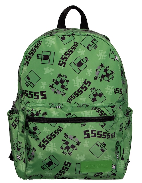 Mochila escolar Minecraft unisex 1