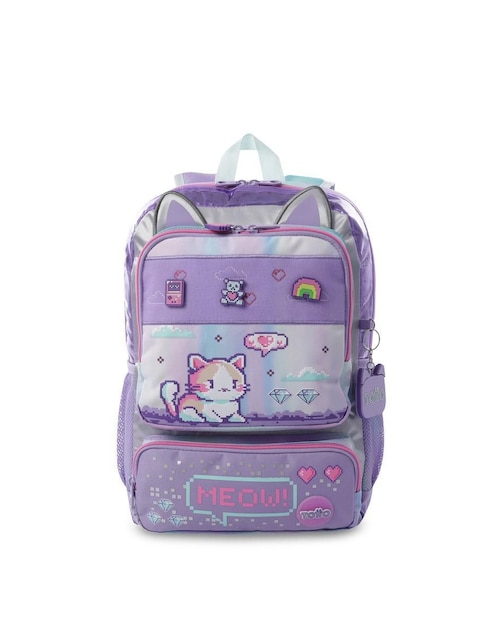 Mochila escolar Andy Cat para niña