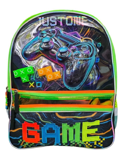 Mochila escolar Lluvia Prim Game unisex