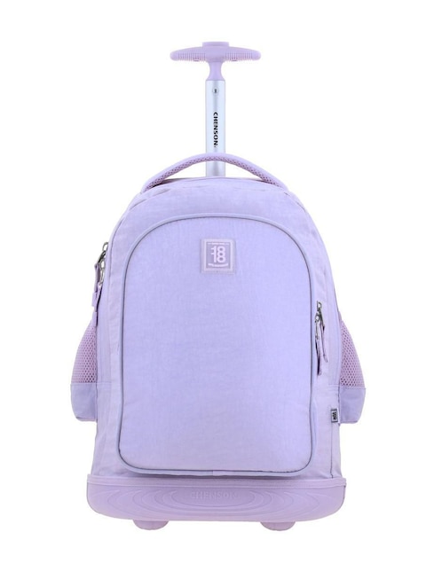Mochila con ruedas escolar 1818 para mujer