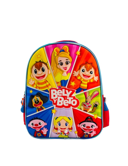 Mochila escolar bely y beto mejores amigos unisex 1