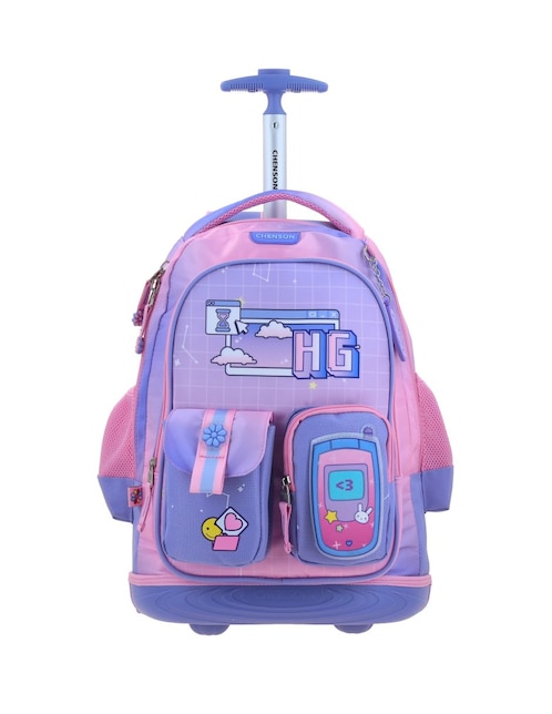 Mochila con ruedas escolar Kwai 1