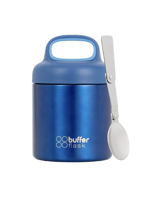 Termo Buffer de acero inoxidable con tapa rosca 350 ml