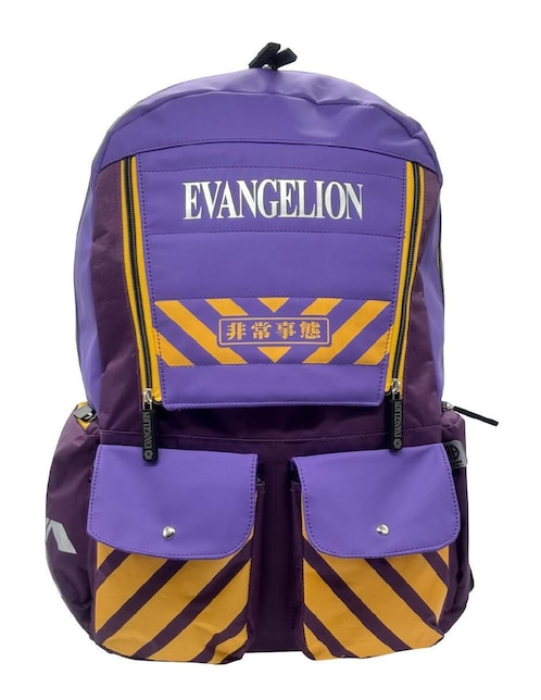 Mochila escolar evangelion american bags eva-01 unisex