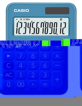 Calculadora de escritorio Casio MS-20UC-BU-W-DC