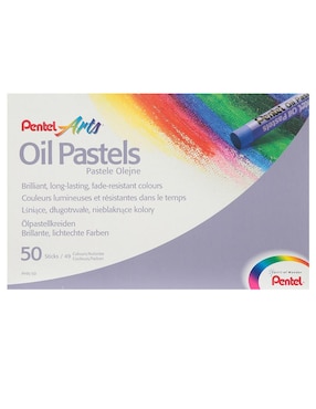 Set De 50 Pinturas Pastel Pentel Arts