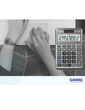 Calculadora de escritorio Casio MS-120FM-W-DP