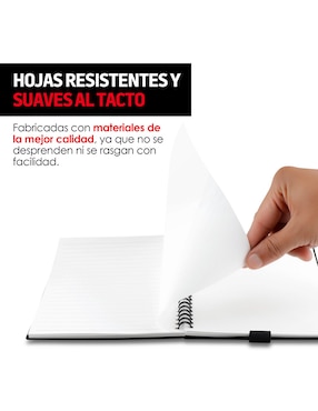 Cuaderno Red Lemon hoja rayada