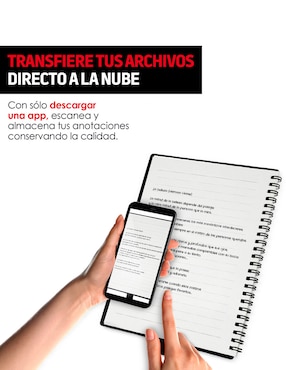 Cuaderno Red Lemon hoja rayada