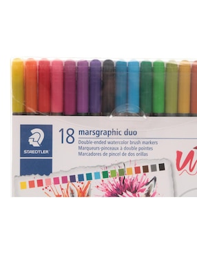 Set de 18 marcadores Staedtler
