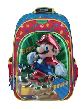 Mochila Chenson Mario Bros Roja