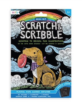 Set Rasca Y Descubre Ooly Mini Scratch & Scribble Mascotas