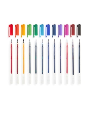 Bolígrafos elegantes de gel Ooly Color Luxe 132-039