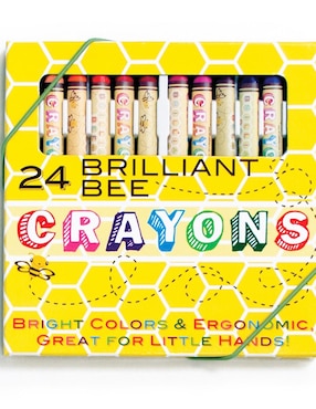 Crayones Ooly Triangulares De Brillant Bee 24 Pzas 133-50