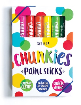 Barras De Pintura Ooly Chunkies 126-004