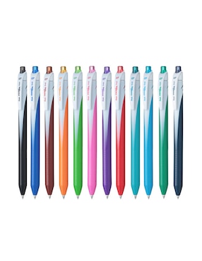 Set De Bolígrafos Retráctil Pentel