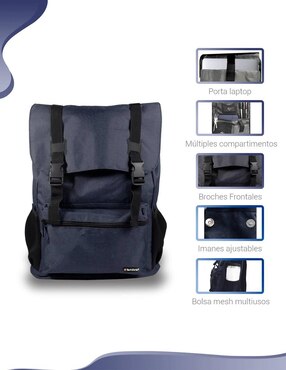 Mochila escolar Techzone unisex