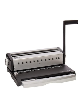 Engargoladora arillo metálico Twinloop y espiral GBC Wiretb6