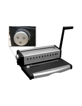 Engargoladora arillo metálico Twinloop y espiral GBC Wiretb6