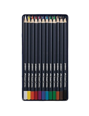 Lápiz de color Faber-Castell hexagonal 12 piezas