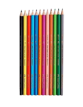 Lápiz de color Faber-Castell hexagonal 60 piezas