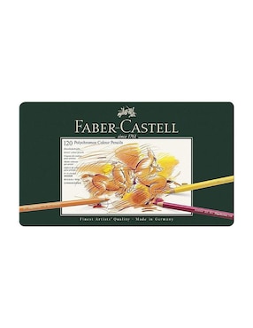 Lápiz de color Faber-Castell hexagonal 120 piezas
