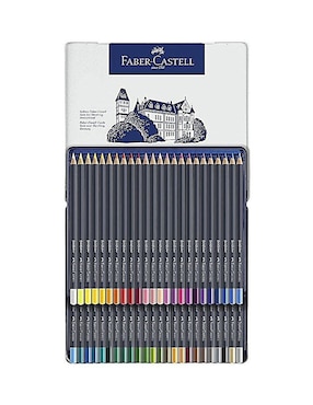 Lápiz De Color Faber-Castell Hexagonal 36 Piezas