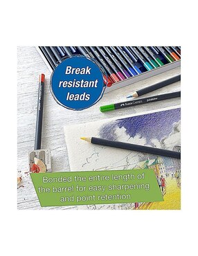 Lápiz de color Faber-Castell hexagonal 36 piezas