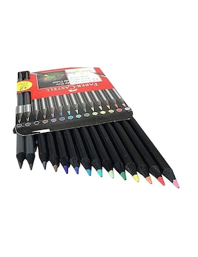 Lápiz de color Faber-Castell hexagonal 12 piezas