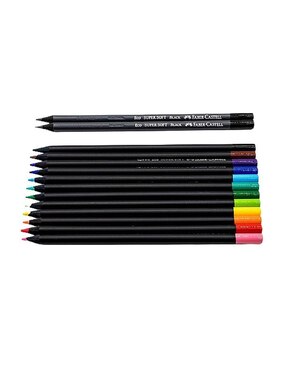 Lápiz de color Faber-Castell hexagonal 12 piezas
