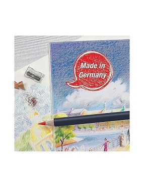 Lápiz de color Faber-Castell hexagonal 24 piezas
