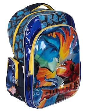 Mochila escolar Eccentric Donkey Photo Pack The Battle Of Beasts para niño
