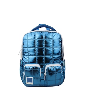 Mochila Escolar Pantone Urbania Metallic Blue Unisex