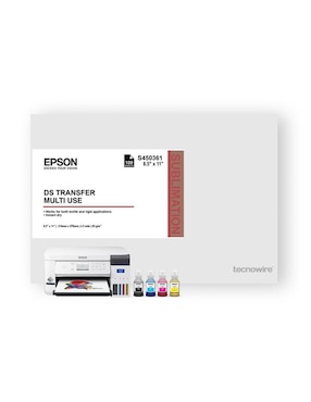 Papel para sublimación Epson tamaño carta 100 Hojas