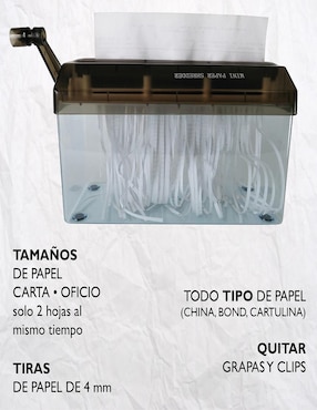 Trituradora de papel Chic Fantasy