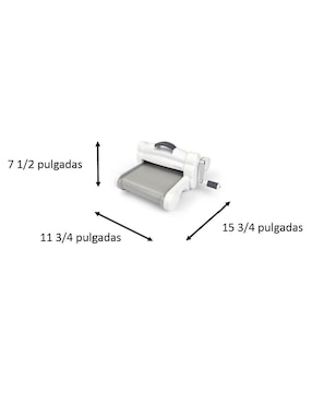 Kit para Troquelado y Corte Sizzix Big Shot Plus 15 3/4 pulgadas