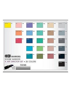 Plumones Chartpak