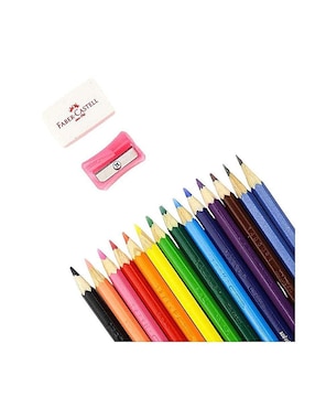 Lápiz de color Faber-Castell hexagonal 72 piezas
